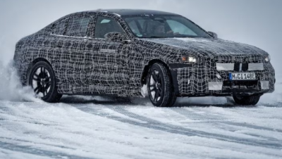 The i5 is a zero-emission version of the 5 Series sedan that BMW is developing.