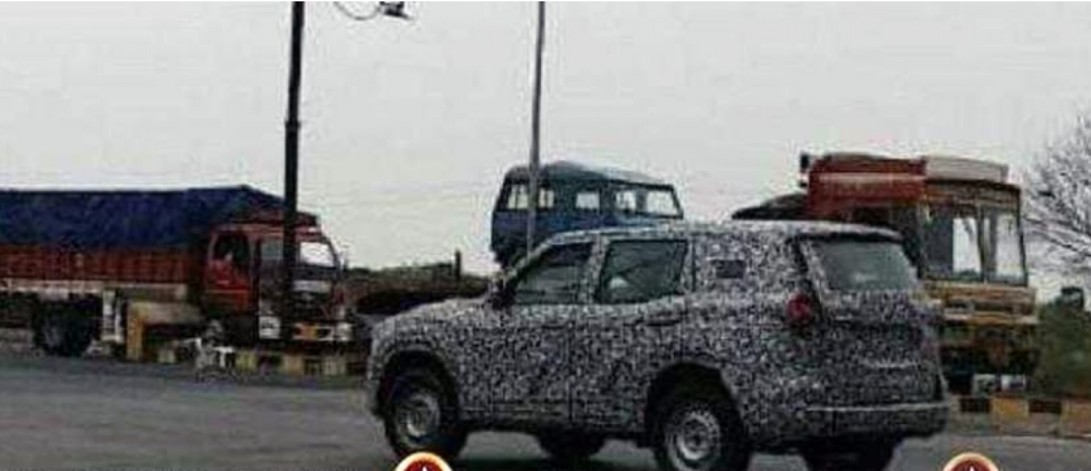 M&M next generation Scorpio spotted testing first time in a camouflaged avatar