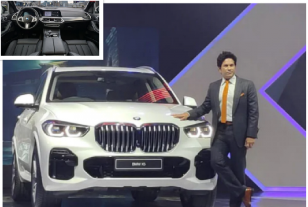 With all Dynamic Design, BMW X5 SUV launched in India by Sachin Tendulkar