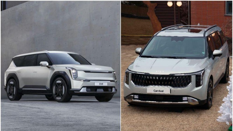 Kia Revolutionizes Indian Roads: Introducing the All-New Carnival and EV9 SUV!