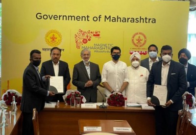 2,800 करोड़ रुपये की ईवी उत्पादन इकाई के लिए महाराष्ट्र ने किए समझौता ज्ञापन पर हस्ताक्षर