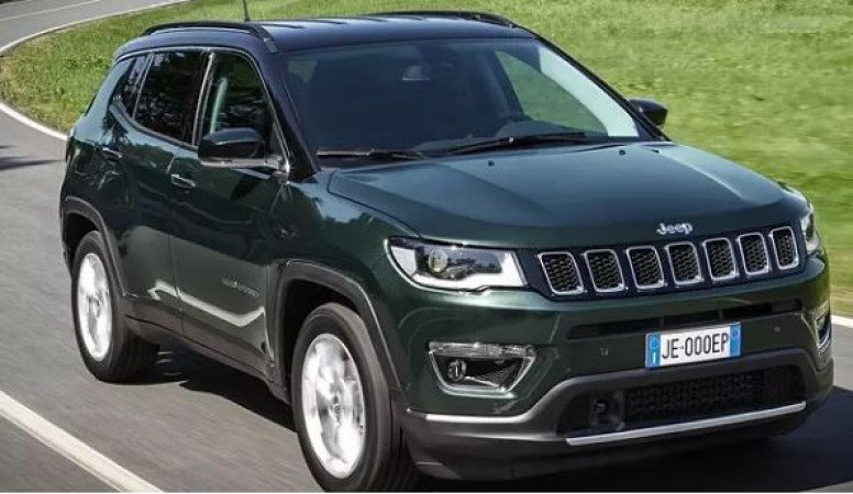 Jeep Compass Facelift: Jeep Compass Facelift spotted during testing, may get new petrol engine