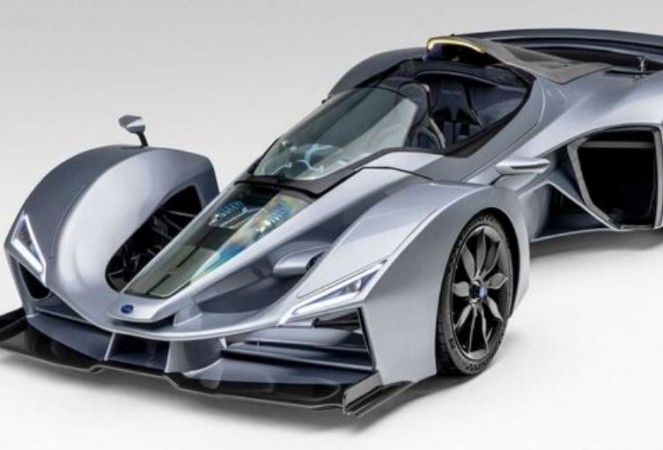 Hybrid hypercar which is influenced by F1 racer & fighter jet