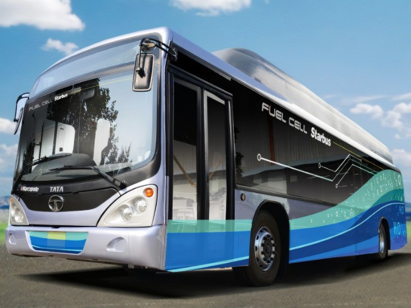 Hydrogen Bus: India's first hydrogen bus is starting...No need of diesel-petrol, work will be done only with air and water!