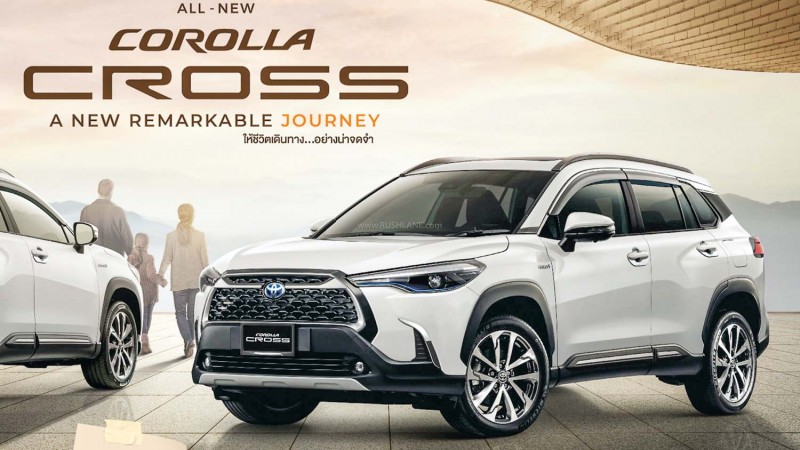 Toyota teases a new SUV based on the Corolla Cross, More Specs here