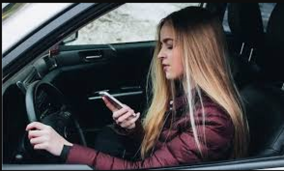 If you also talk on mobile near roadside, then challan can be cut
