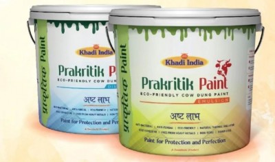 न बदबू और ना ही हानिकारक रसायन, खादी इंडिया ने पेश किया गोबर निर्मित 'वैदिक पेंट'