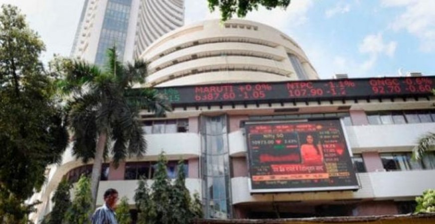 Stock market breaks down after opening in green mark, Reliance shares gain momentum