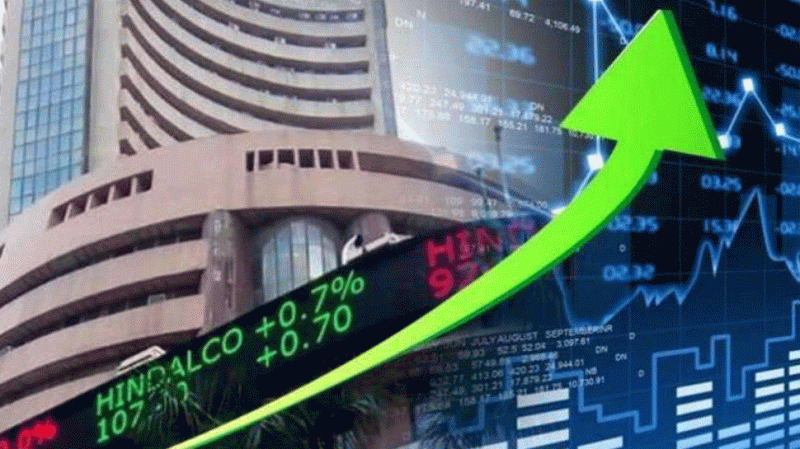 Market opens with green mark on first day of week, Sensex rises 350 points