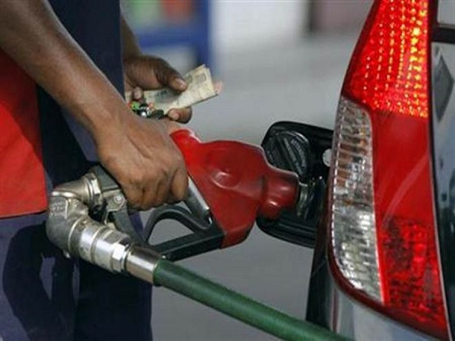 Petrol prices fall again today, new prices go up