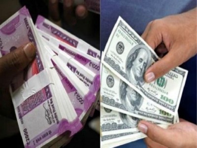 Rupee rises against dollar, reaches 74.82 level