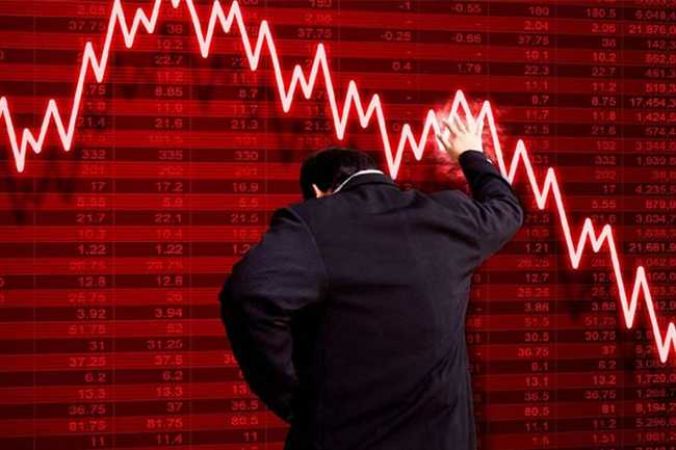 शेयर बाजार : लगातार दूसरे दिन जारी रही बड़ी गिरावट, जाने आज कितना गिरा बाजार