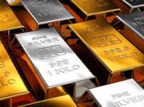 Gold futures rise, silver falls
