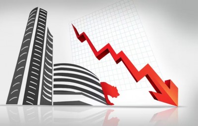 शेयर बाजार में भारी गिरावट, 2700 अंक टूटा सेंसेक्स
