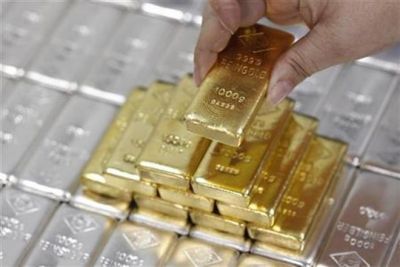 Heavy fall in gold and silver price