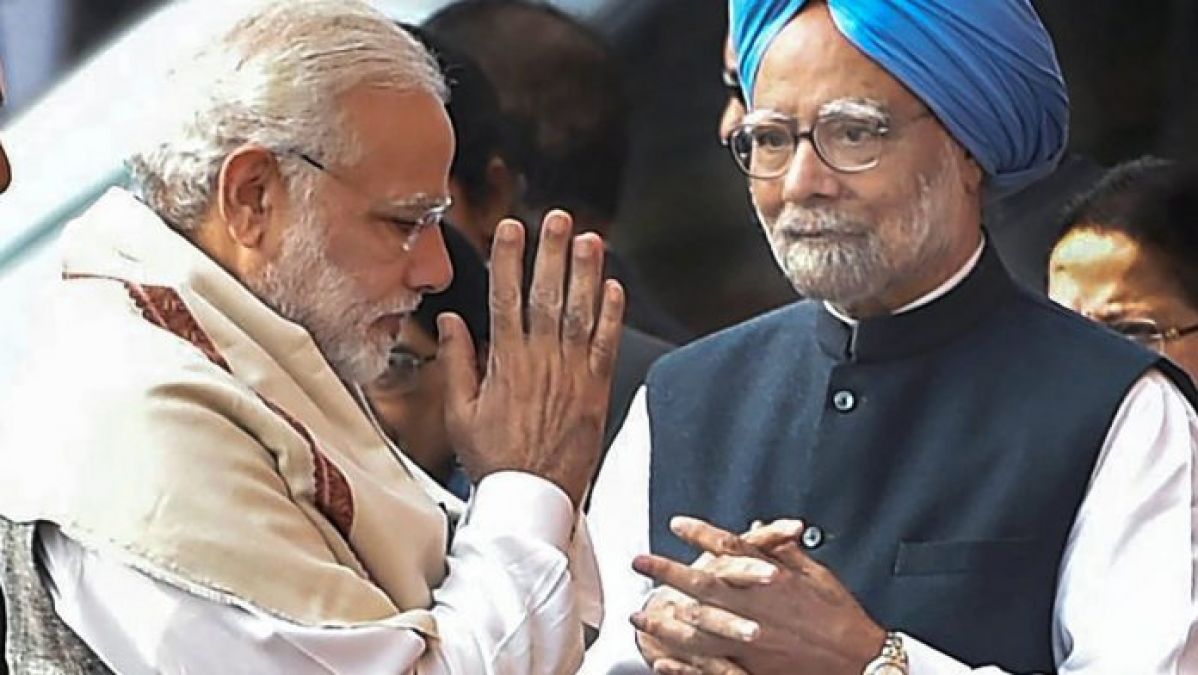 Manmohan targets Modi government over economic slowdown