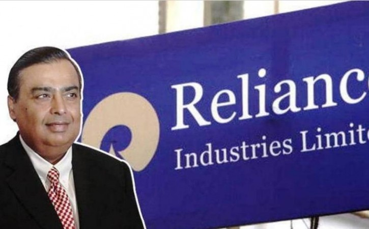 Sensex surges, Reliance shares reach a record high