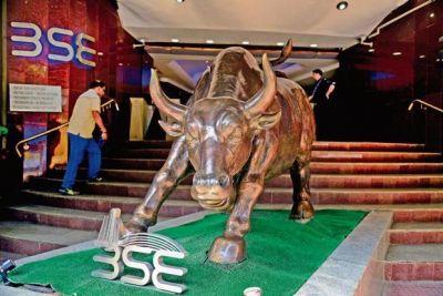 Rise in the stock market, Sensex opened by 1300 points