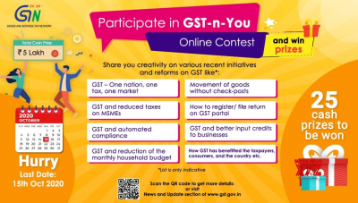 Ahmedabad Computer Engineer wins GSTN contest bags Rs 100,000 cash prize, GST N YOU