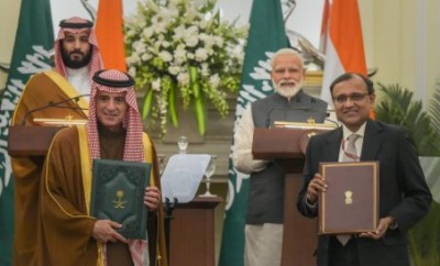 Saudi Arabia's $100 billion investment plan in India is on track