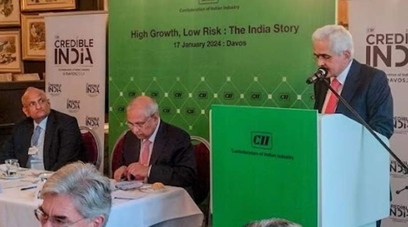 Davos: RBI Governor Shaktikanta Das Asserts India's Resilience Amid Global Challenges