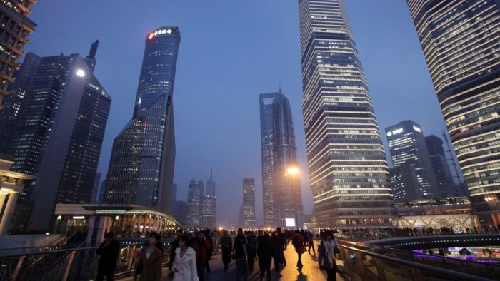 China GDP grew 6.8 percent in the fourth quarter