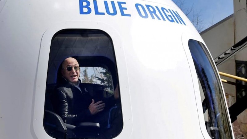 US approves Jeff Bezos's Space Flight 'Blue Origin', to launch on 20 July