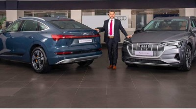 German carmaker Audi launches three electric variants SUVs in India
