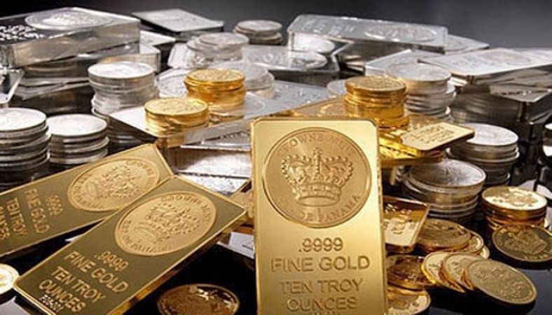 Gold, silver prices lower down at the bullion market