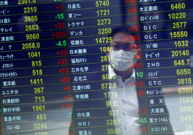 Asia's stocks fall after the US Federal Reserve says more rate hikes are likely