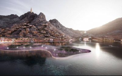 Trojena of NEOM's is prepared for host the Asian Winter Games in 2029