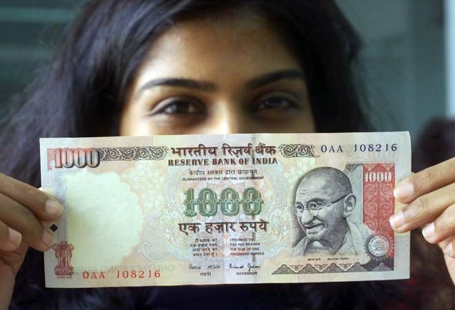 Rupee hikes up 7 paise to 64.46 on dollar