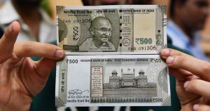 Rupee drops 5 paise against dollar