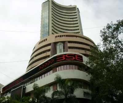 Sensex shows 120 point move as BJP leading Assembly Elections