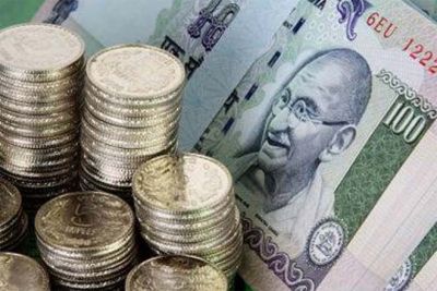 Rupee gains 9 paise against dollar