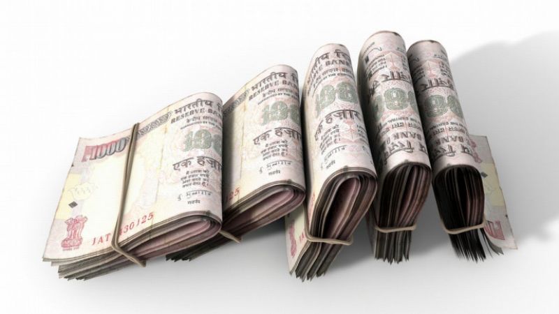 Rupee gains 10 paise at 64.27 per dollar in early trade today