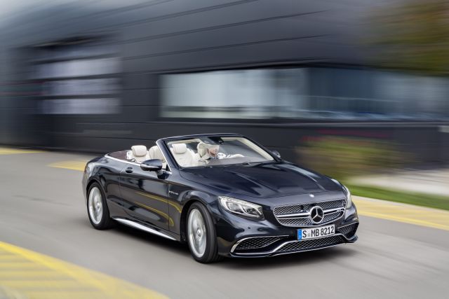 Mercedes unveil new model of Cabriolet