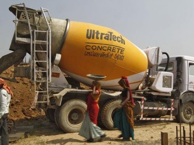 Ultra tech-cement increase their profit by 40% this quarter