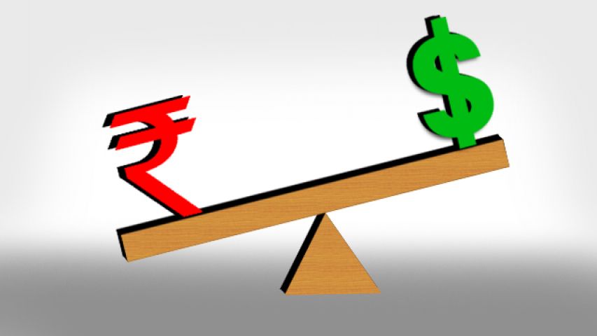 Rupee up by 6 paise against dollar !