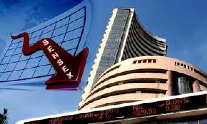 Sensex opens 183 points down in early trade today