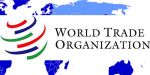'World Trade Organisation' shows the figure, talking about the trade downfall
