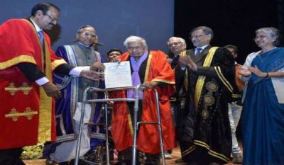 नालंदा विवि ने प्रदान की 98 वर्षीय छात्र को डिग्री