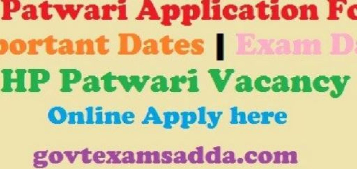 HP Patwari exam admit card released, read here for complete information