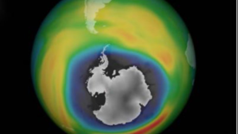 If there is a crack in the ozone layer, what will happen to the world?