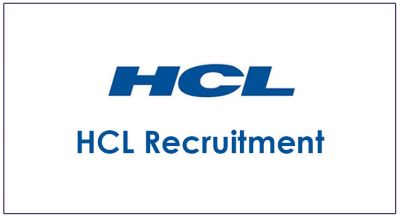 HCL भर्ती : 5वीं पास के लिए निकली नौकरी, 18 हजार रु है सैलरी