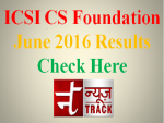 Computer Secretaries Foundation प्रोग्राम जून 2016 के परीक्षा परिणाम हुए घोषित