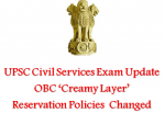 Civil Services exam- UPSC provides reservation to OBC on economic status