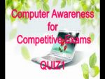 प्रतियोगी परीक्षाओ के लिए उपयोगी कंप्यूटर ज्ञान
