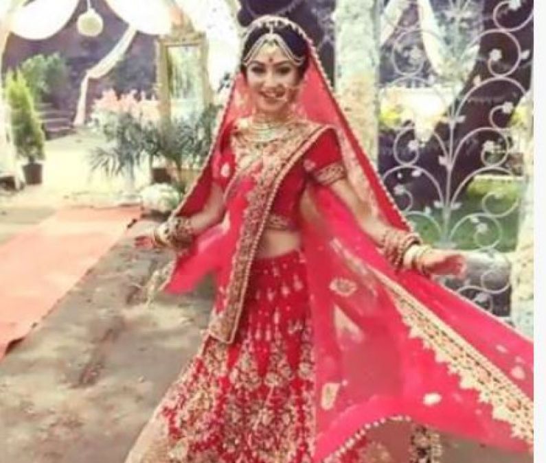 This TV actress looks like a fairy in bride's attire | News Track ...