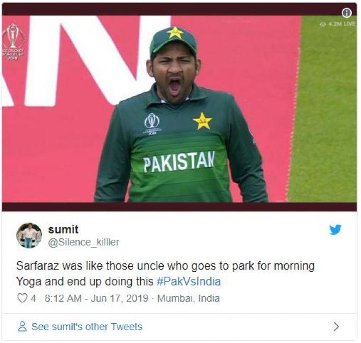 Over Pakistan defeat his own public crack jokes, Memes goes viral ...